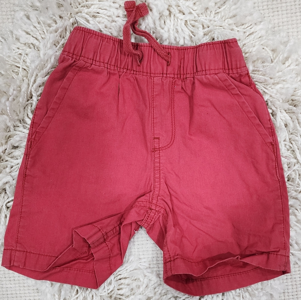🚨 3T Children's Place Boys Drawstring Shortts Red